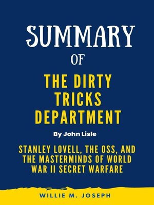 cover image of Summary of the Dirty Tricks Department by John Lisle